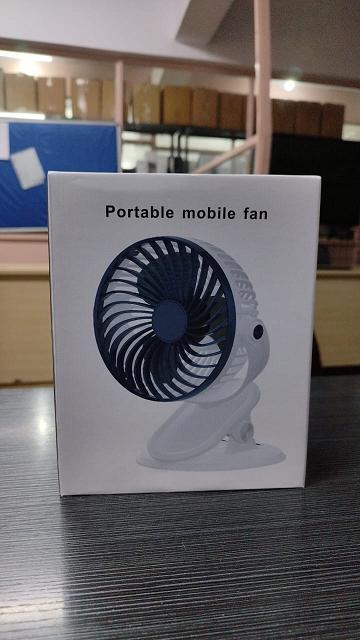 Adjustment Mini Personal Fan for Home Desktop Office Car Indoor Outdoor Travel (White Color)